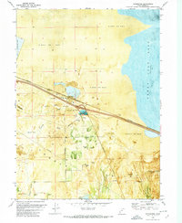 Burmester 1972 topographic map thumbnail