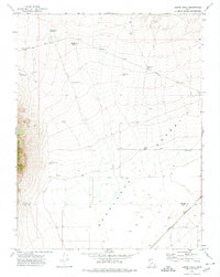 Burns Knoll 1971 topographic map preview