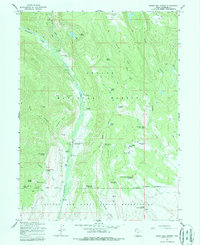 Burnt Mill Spring 1965 topographic map thumbnail