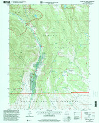 Burnt Mill Spring 1996 topographic map thumbnail