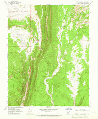 Butler Valley 1964 topographic map thumbnail