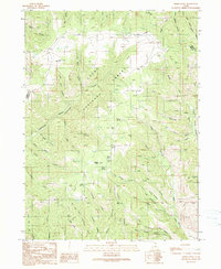 Bybee Knoll 1990 topographic map thumbnail