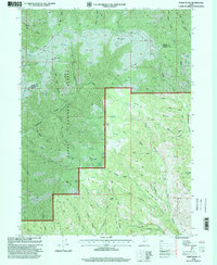 Bybee Knoll 1998 topographic map thumbnail