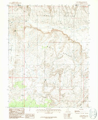 Caine Springs 1987 topographic map thumbnail