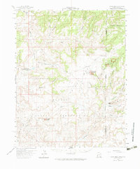 Cajon Mesa topographic map thumbnail