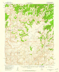 Cajon Mesa 1958 topographic map thumbnail