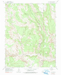 Calf Creek 1964 topographic map thumbnail