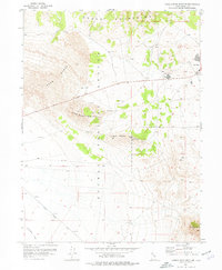 Camels Back Ridge NE 1955 topographic map thumbnail
