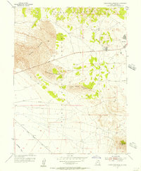 Camels Back Ridge NE 1955 topographic map thumbnail