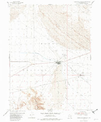 Camels Back Ridge NW 1954 topographic map thumbnail