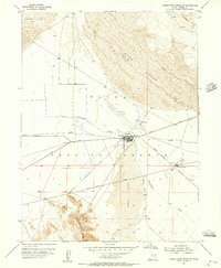 Camels Back Ridge NW 1954 topographic map thumbnail