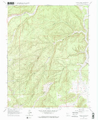 Canaan Creek 1964 topographic map thumbnail