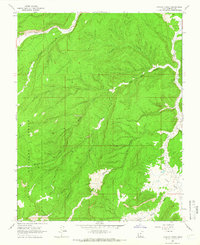 Canaan Creek 1964 topographic map thumbnail