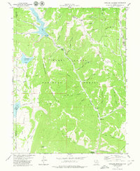 Candland Mountain 1979 topographic map thumbnail