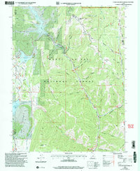 Candland Mountain 2001 topographic map thumbnail