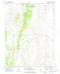 Candland Spring 1973 topographic map thumbnail