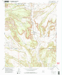 Cannonville 1966 topographic map thumbnail