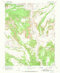 Cannonville 1966 topographic map thumbnail