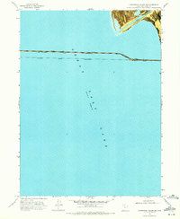 Carrington Island NE 1969 topographic map thumbnail