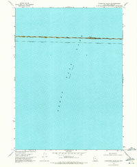 Carrington Island NW 1969 topographic map thumbnail