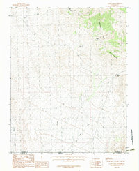 Castle Cliff 1983 topographic map thumbnail