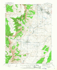 Castle Dale 1923 topographic map thumbnail