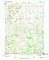 Castle Rock 1968 topographic map thumbnail