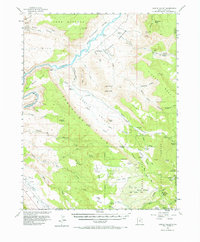 Castle Valley topographic map thumbnail