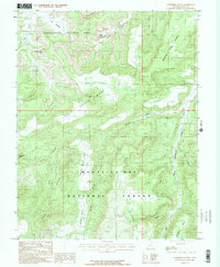 Cathedral Butte 1985 topographic map thumbnail