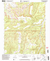 Cathedral Butte 2001 topographic map thumbnail