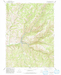 Causey Dam 1991 topographic map preview