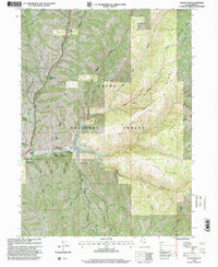 Causey Dam 1998 topographic map thumbnail