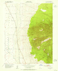 Cave Canyon 1953 topographic map thumbnail