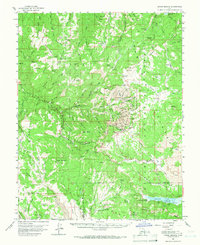 Cedar Breaks topographic map thumbnail