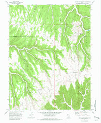 Cedar Camp Canyon 1970 topographic map thumbnail