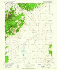 Cedar City NW 1949 topographic map thumbnail