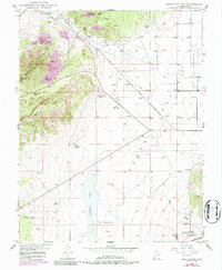 Cedar City NW 1949 topographic map thumbnail