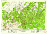 Cedar City 1958 topographic map thumbnail