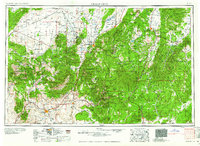 Cedar City 1958 topographic map thumbnail
