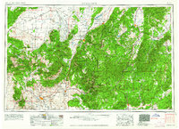 Cedar City 1962 topographic map thumbnail