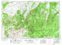 Cedar City 1953 topographic map thumbnail