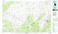 Cedar City 1982 topographic map thumbnail