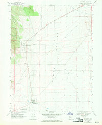 Cedar Fort 1968 topographic map preview