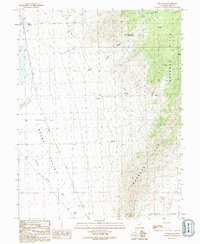 Cedar Pass 1991 topographic map thumbnail