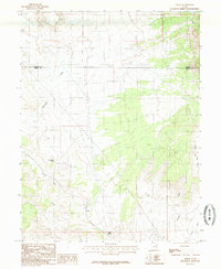 Cedar 1985 topographic map thumbnail