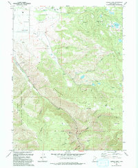 Center Creek 1993 topographic map thumbnail