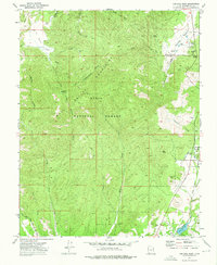 Central West 1972 topographic map thumbnail