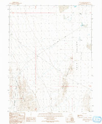 Chalk Knolls 1991 topographic map thumbnail