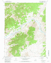 Champlin Peak 1967 topographic map thumbnail