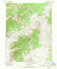 Champlin Peak 1967 topographic map thumbnail
